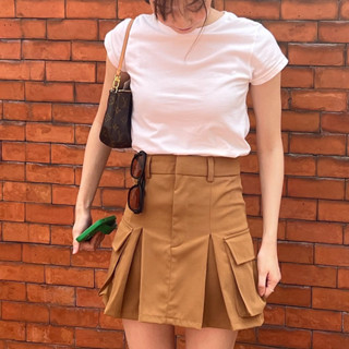 cargo skirt กระโปรงคาร์โก้เอวสูง