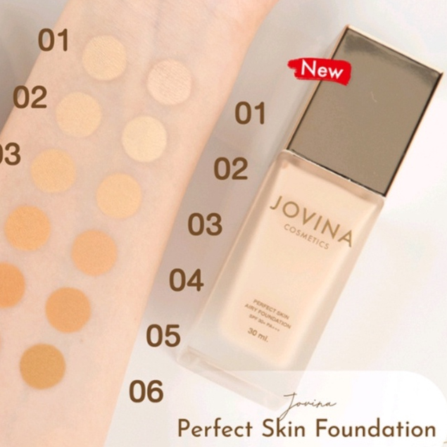แบ่งขายรองพื้นรุ่นใหม่สุดๆจากคุณแก้ม-jovina-perfect-skin-airy-foundation