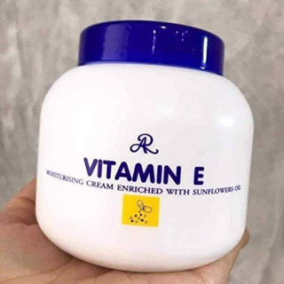 AR Vitamin E Moisturizing Cream 200g. วิตามินอีทาผิว อารอน