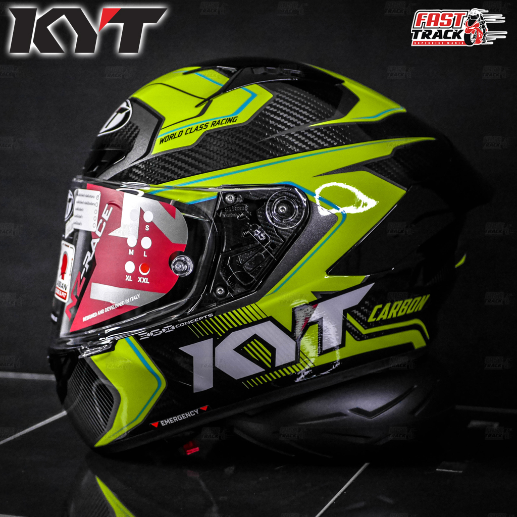 kyt-helmet-หมวกกันน็อคเต็มใบ-รุ่น-nz-race-ลาย-carbon-graphic-competition-yellow