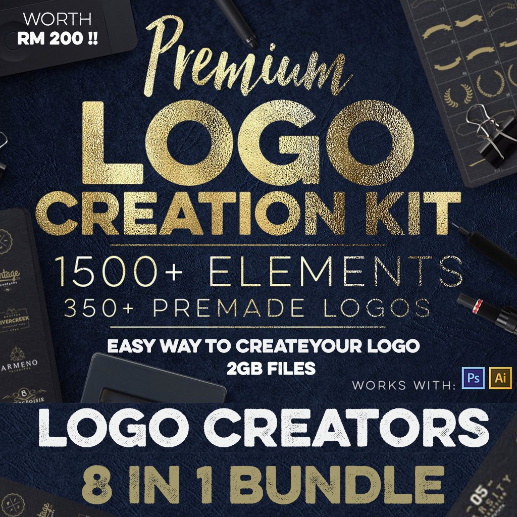 premium-logo-template-creator-kits-bundle-mega-collection-free-updates-psd-and-ai-editable