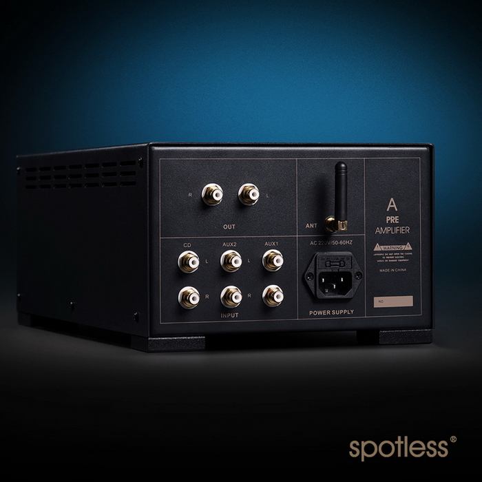 ปรีแอมป์หลอด | spotless - A | Vacuum Tube 12AU7 x 3 Pre-Amplifier DAC ...