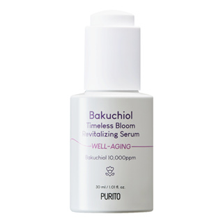 [พร้อมส่ง/ของแท้ฉลากไทย]Purito Bakuchiol Timeless Bloom Revitalizing Serum เซรั่มต่อต้านริ้วรอย (Beauty best deals)