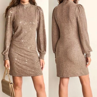 NEXT Long Sleeve Embroidered Dress