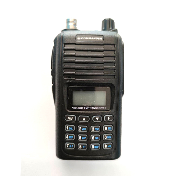 โปรโมชั่น-วิทยุสื่อสารรุ่นใหม่-commander-cb99-walkie-talkie-5w-สีดำ-144-147mhz