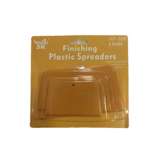 ชุดเกียงโป้วสี พลาสติก ขนาด 4 5 6 นิ้ว (3 อัน) Plastic Spreader