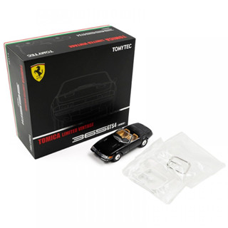 TOMICA LIMITED VINTAGE NEO TOMYTEC 1/64 FERRARI 365 GTS4 BLACK TLV-FERRARI DIECAST SCALE MODEL CAR