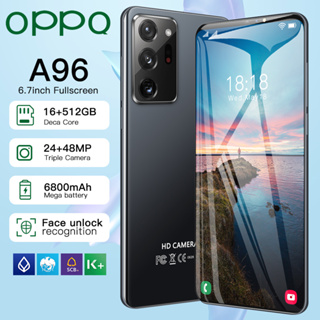 ภาพหน้าปกสินค้าโทรศัพท์ OPPO A96 16GB+512GB โทรศัพท์มือถือ อัจฉริยะ สมาร์ทโฟนจอใหญ่ โทรศัพท์มือถือราคาถูก มือถือ 5G Android ที่เกี่ยวข้อง