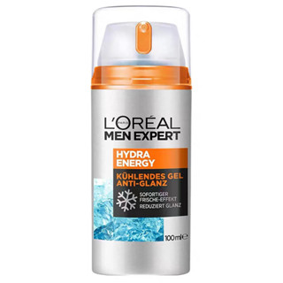 LOreal Mens Energy Ice Cool Moisture Dew 100ML Ice Cool Oil Control Moisturizing Gel Peppermint Emulsion