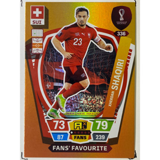 Xherdan Shaqiri การ์ดนักฟุตบอล ฟุตบอลโลก Worldcup 2022 การ์ดสะสม Switzerland การ์ดนักเตะ สวิตเซอร์แลนด์