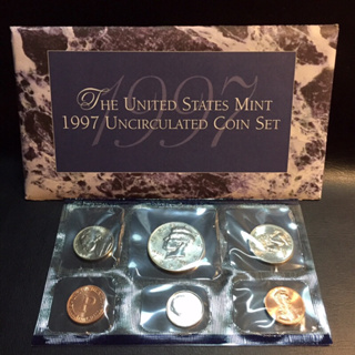 💥 แผงเหรียญอเมริกา ปี 1997 มิ้นท์ฟิลาเดลเฟีย