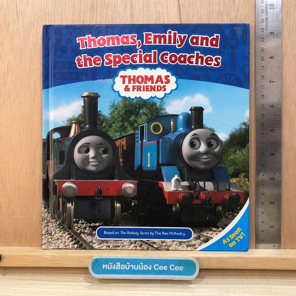 หนังสือภาษาอังกฤษ-ปกแข็ง-thomas-amp-friends-thomas-emily-and-the-special-coaches-based-on-the-railway-series-by-the-r