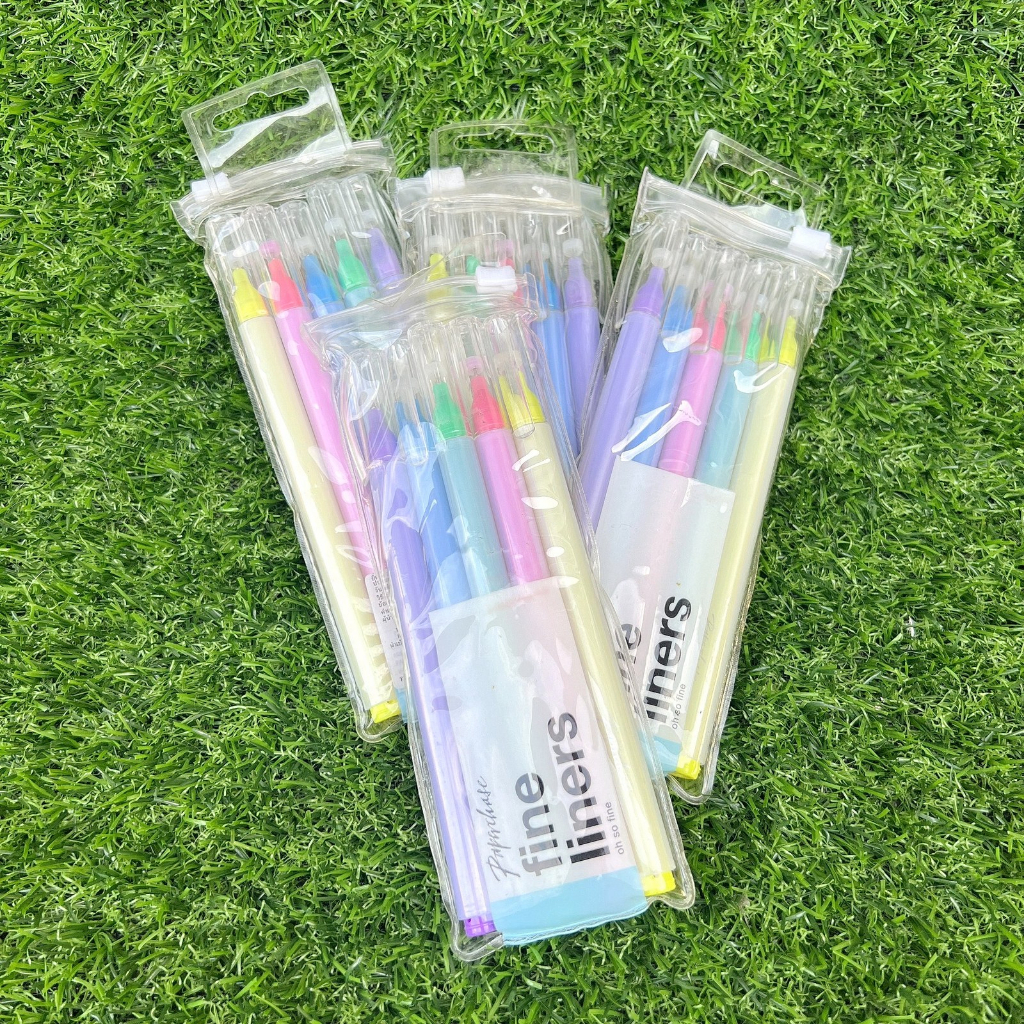 PAPERCHASE ชุดปากกา FINELINERS แพ็ค 5 ด้าม Shopee Thailand