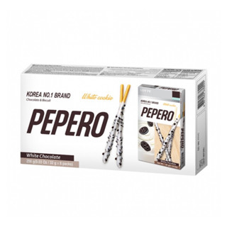 ⚽️ ล็อตเต้ เปเปโร่ ไวท์คุกกี้ | Pepero White Cookie LOTTE , 롯데 빼빼로 256g