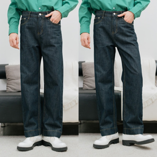 ภาพหน้าปกสินค้าADUM JEANS กางเกงยีนส์เอวสูงทรงกระบอกตรง ซึ่งคุณอาจชอบสินค้านี้