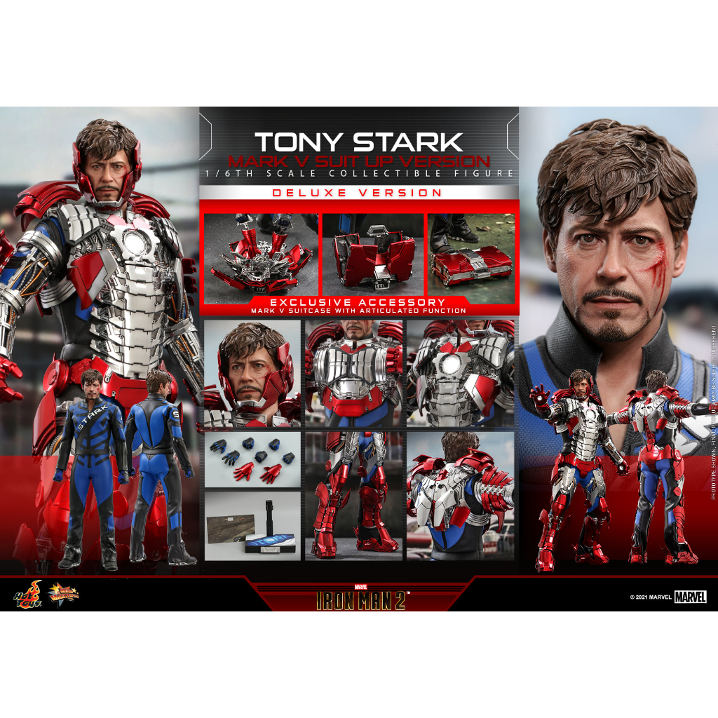 ออกใบกำกับภาษีได้-hot-toys-mms600-1-6-iron-man-2-tony-stark-mark-v-suit-up-version-deluxe-version