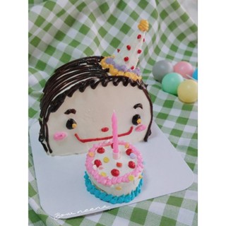 🎂Set twin cake diy สำหรับทาน🎂 เซ็ทเค้กครบชุดตามภาพ