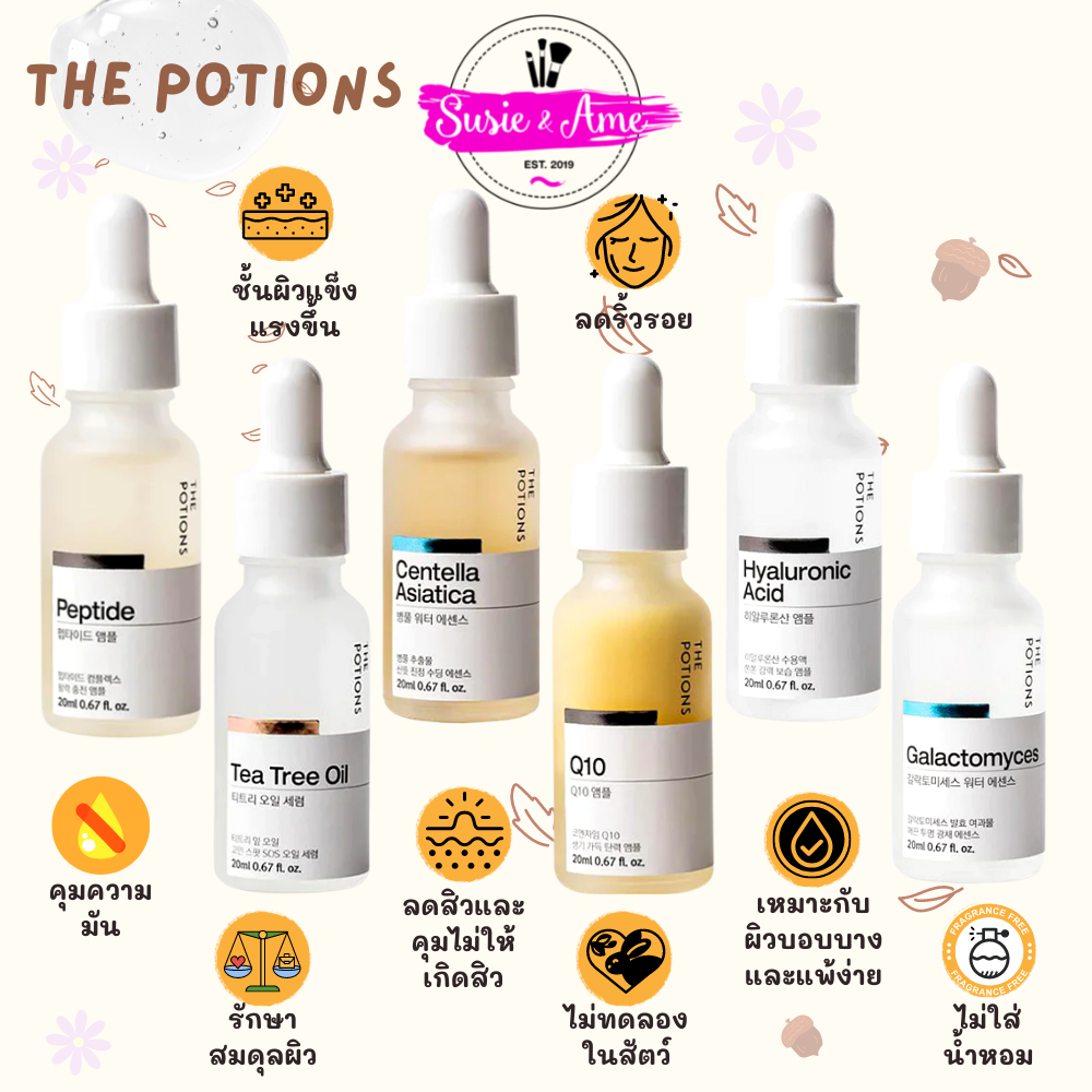 Sérum visage The Potions THE POTIONS Q10 20 ml main image 1