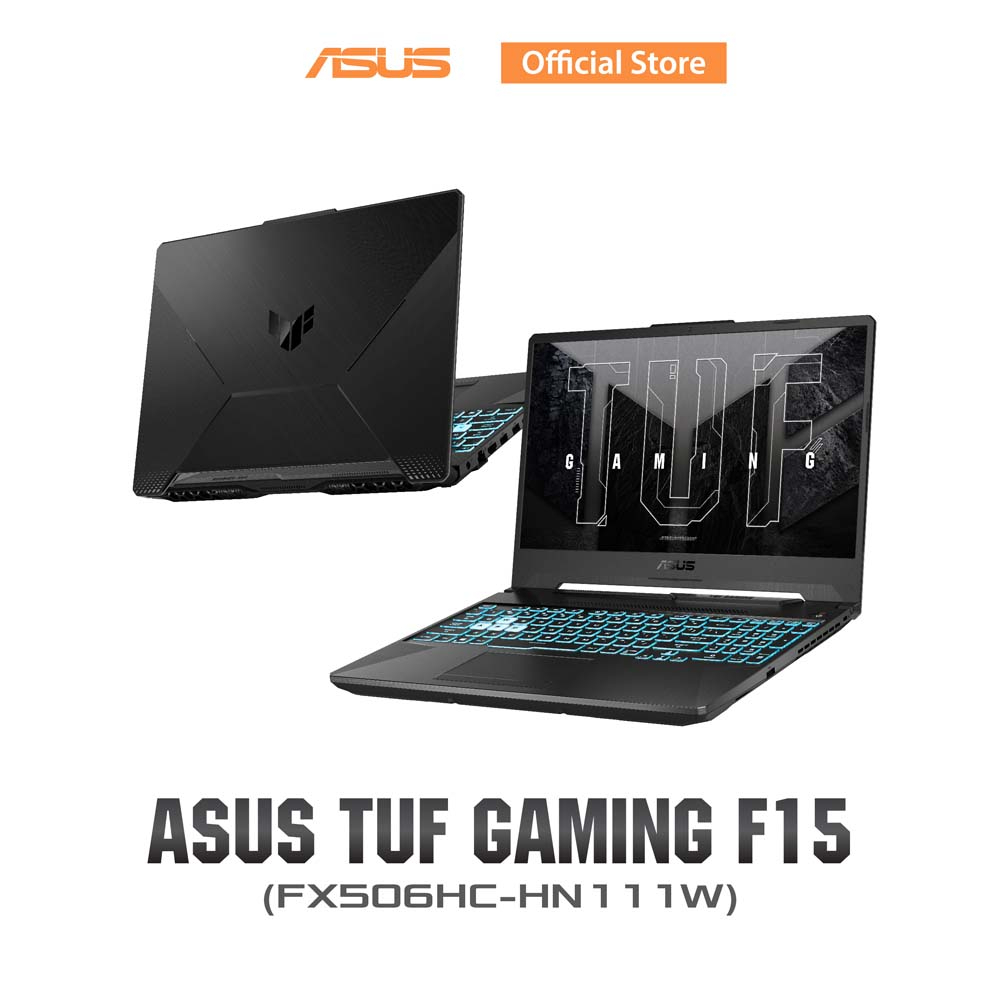 ภาพหน้าปกสินค้าASUS TUF Gaming F15 (FX506HC-HN111W) Gaming Laptop, 15.6" 144Hz FHD IPS-Type Display, Intel Core i5-11400H Processor, GeForce RTX 3050, 8GB DDR4, GeForce RTX 3050, W11