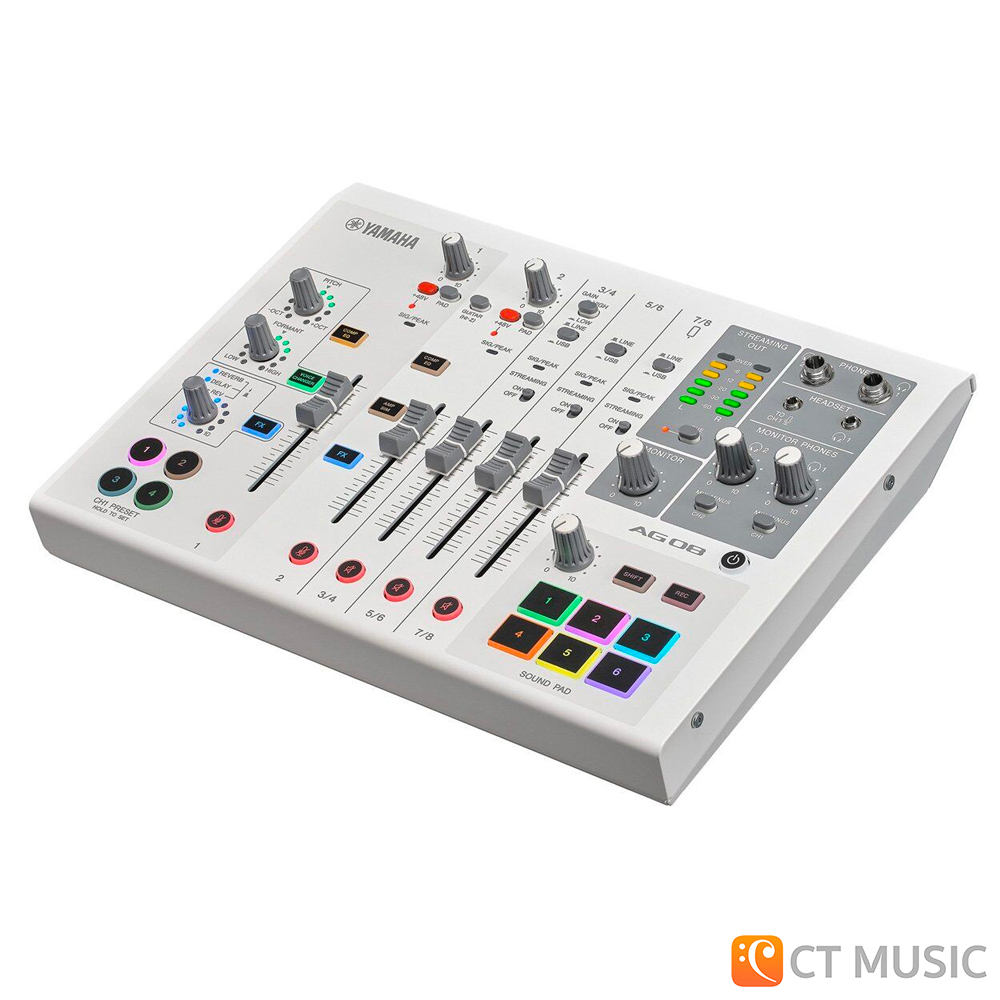 yamaha-ag08-live-streaming-mixer-มิกเซอร์