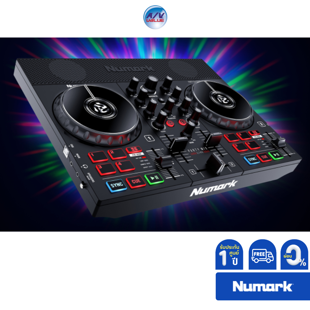 numark-party-mix-live-dj-controller-with-built-in-light-show-and-speakers-ผ่อน-0