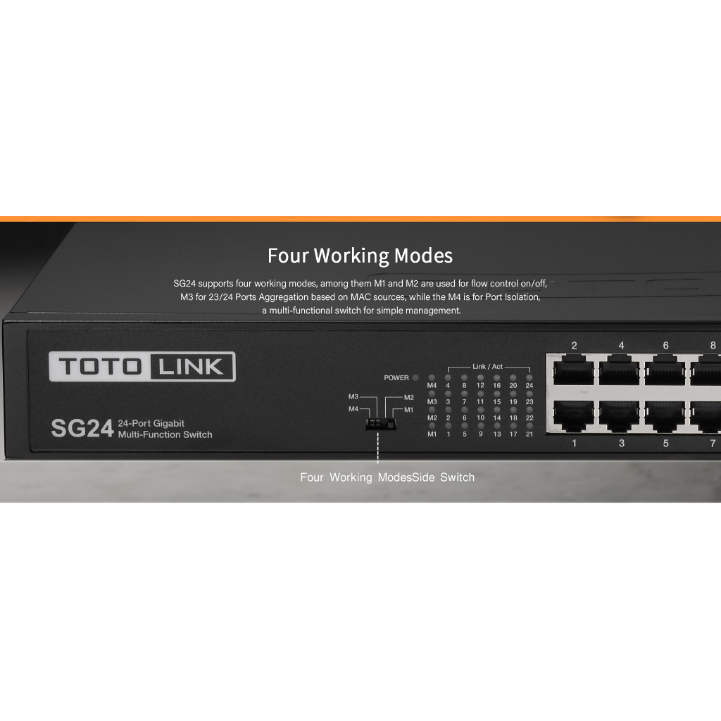 gigabit-switching-hub-24-port-totolink-sg24-17-lifetime-forever