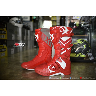 ACERBIZ X-TEAM BOOTS RED/WHITE