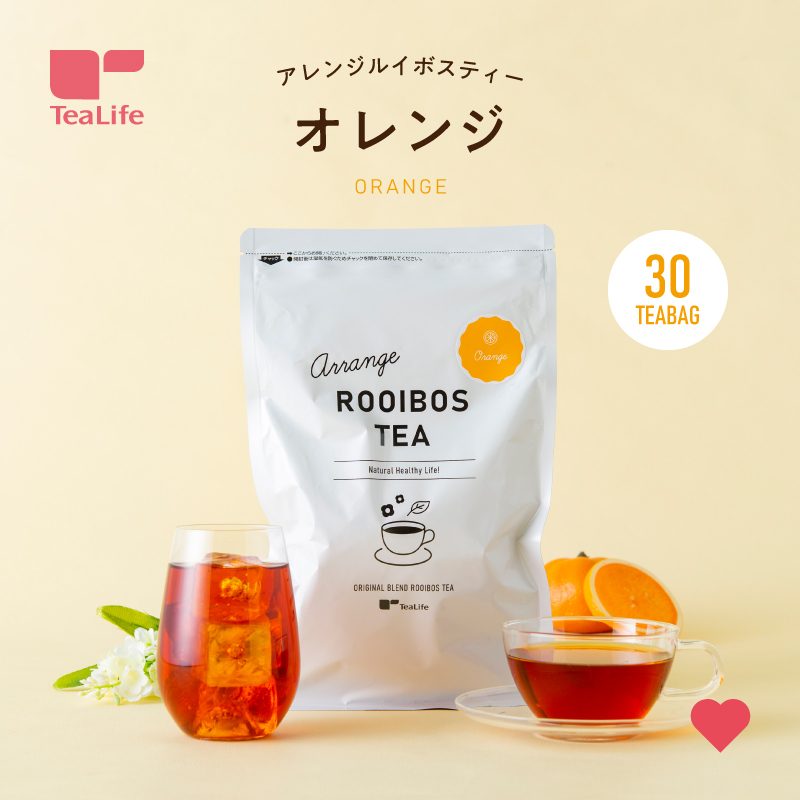 【Direct from Japan】Tea life Arrange Rooibos Tea Orange 30 pieces for ...