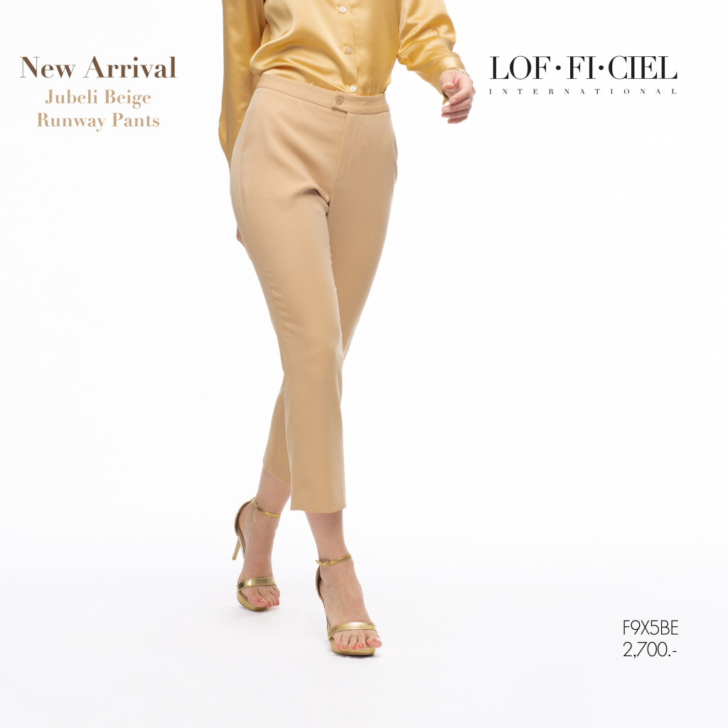 lofficiel-กางเกงขาวยาว-กาง-เ-กงผู้หญิง-business-pants-f9x5be