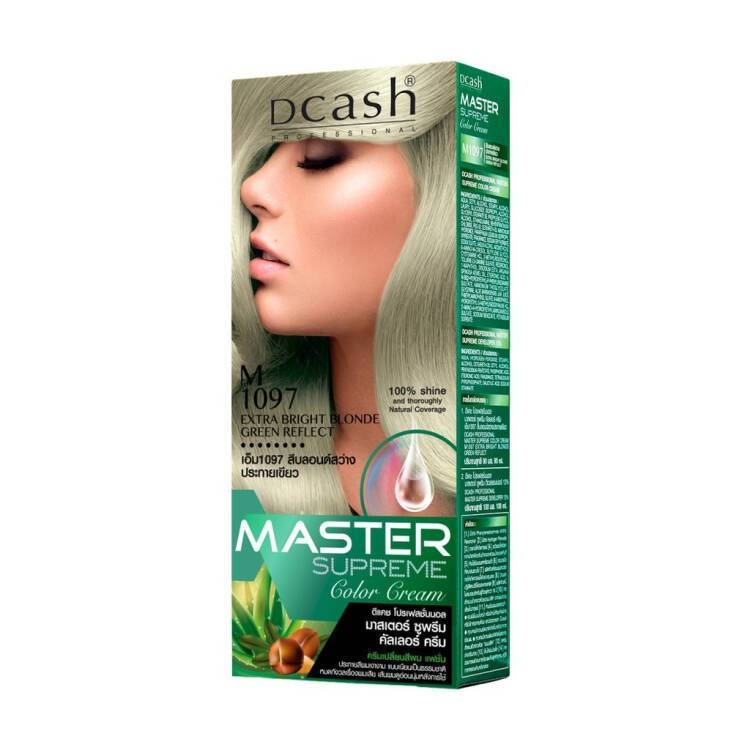 สีย้อมผม-ดีแคช-ซูพรีม-dcash-master-supreme-โทนสีเขียวหม่น