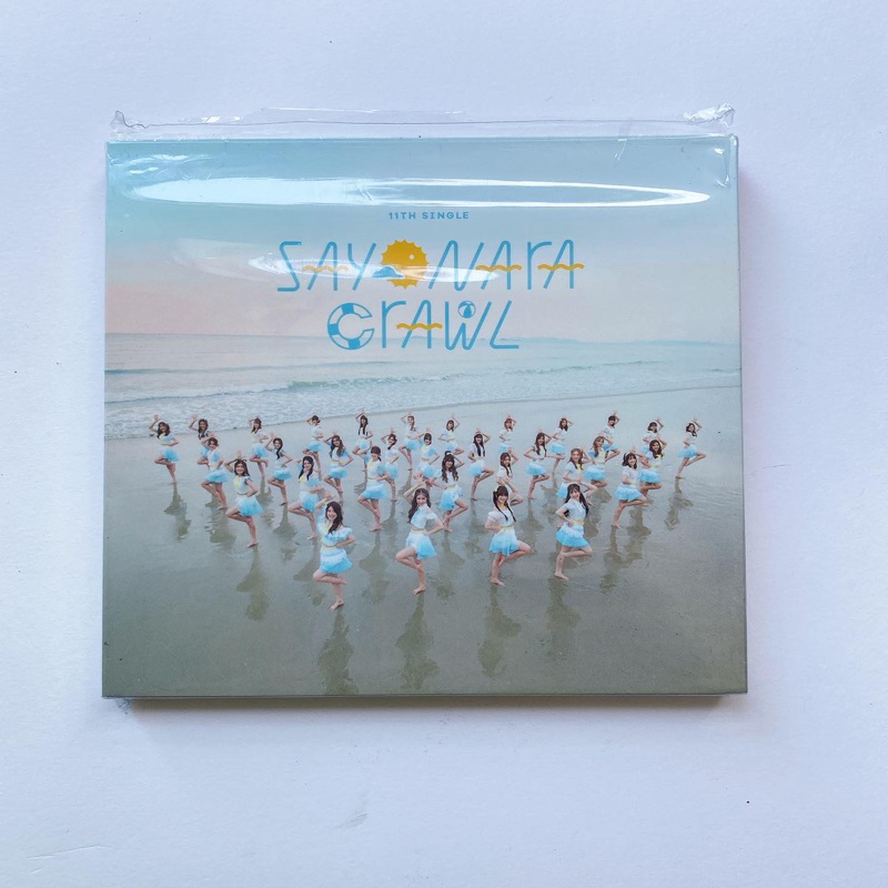 bnk48-cd-single-sayonara-crawl-แผ่นแกะแล้ว-ไม่มีรูปด้านใน