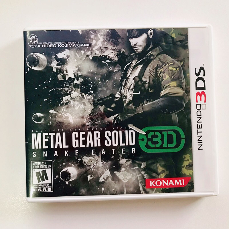ตลับแท้ [3DS] Metal Gear Solid Snake Eater 3D (มือ2) | Shopee Thailand