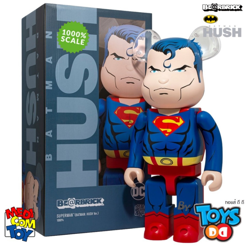 Be@rBrick SUPERMAN (BATMAN: HUSH Version) 1000%, 400% & 100