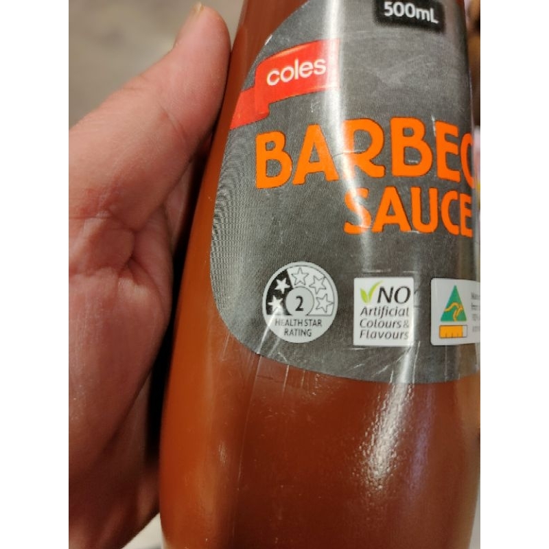 Coles BARBEQUE SAUCE 500ml Australian Sauce Shopee Thailand
