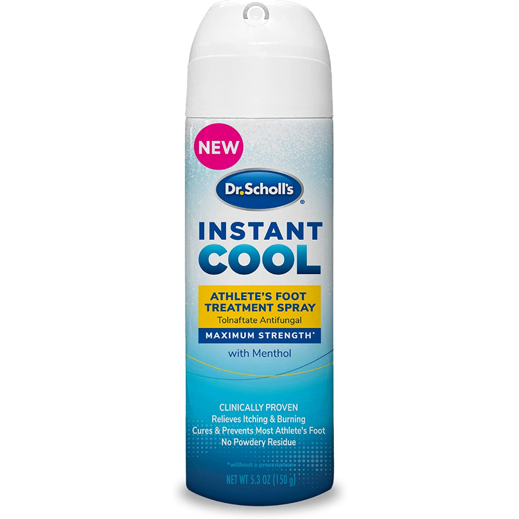 [ของแท้ 100] DR.SCHOLL INSTANT COOL ATHLETE'S FOOT TREATMENT SPRAY