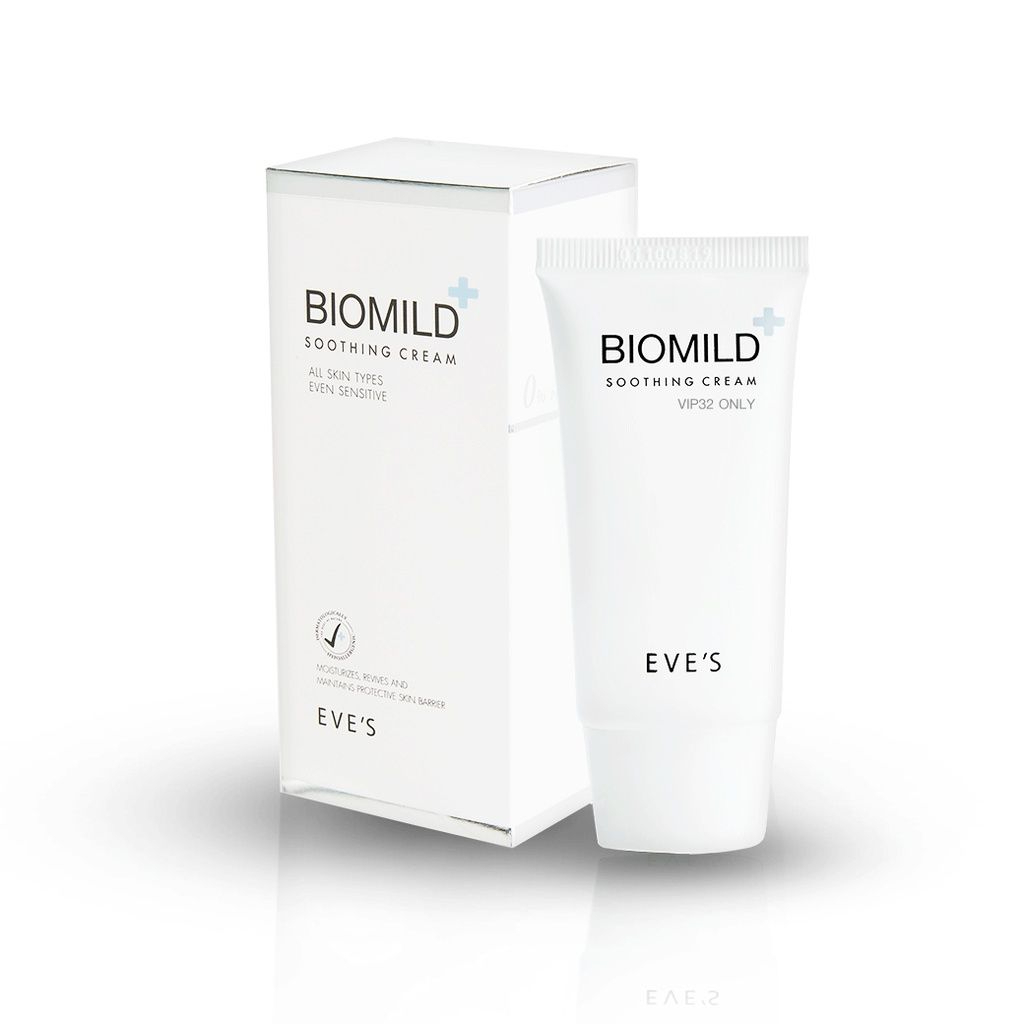 ไบโอมายด์-eves-อีฟส์-ครีมลดสิว-ครีมรักษาสิว-ผดผื่น-ครีมคนท้อง-biomild-cream-30g-ครีมบำรุงหน้า-ขาวใส
