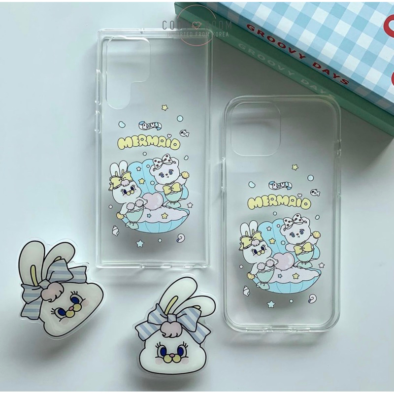 พร้อมส่ง-rico-x-pinco-mermaid-clear-case