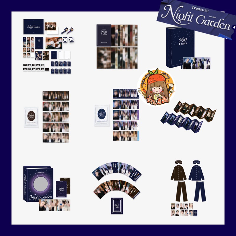 พร้อมส่ง] TREASURE in the NIGHT GARDEN OFFICIAL MERCH MD - MINI