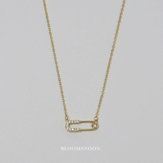 Bloomsnoon, Pin Necklace สร้อยเข็มกลัด (silver925)