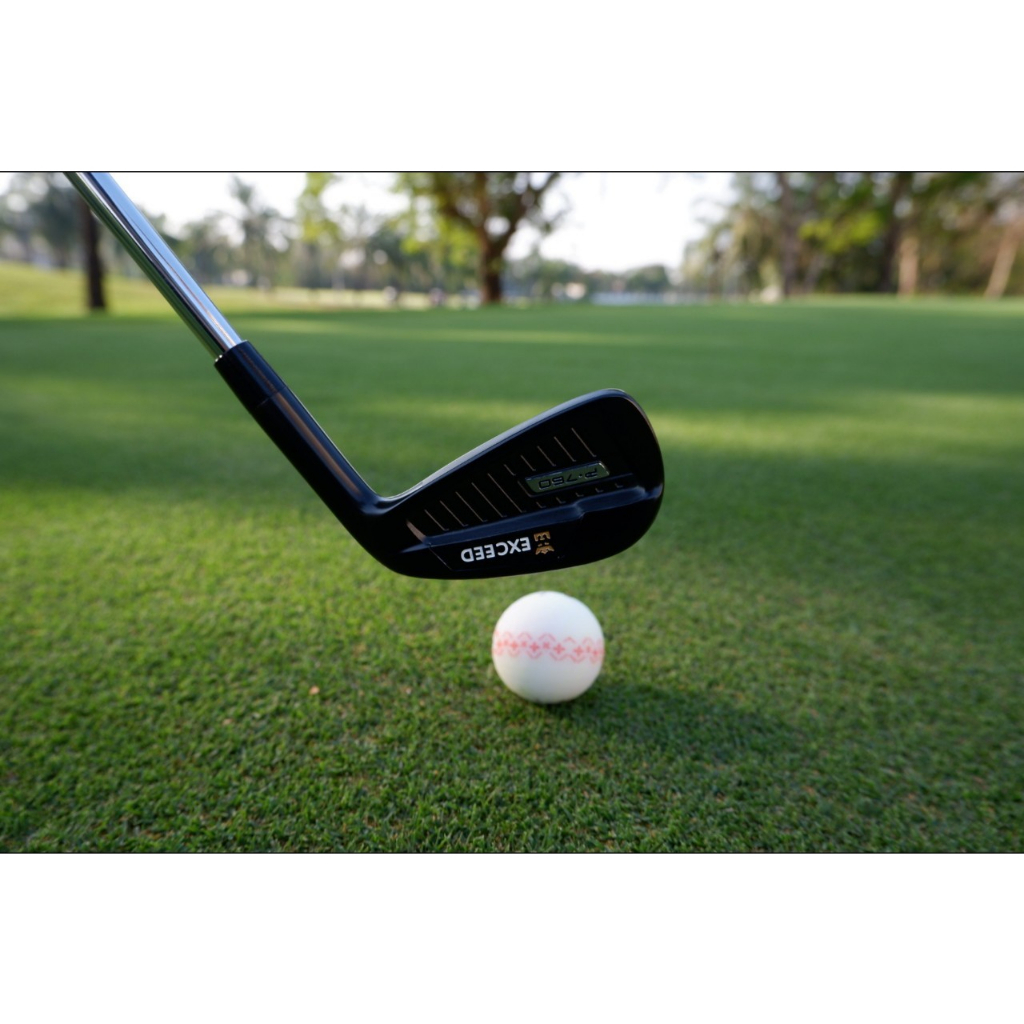 11golf-iron-set-exceed-premium-black-p760-มาพร้อมก้านเหล็ก-m10-uniflex-และก้าน-graphite-รหัส-ec-p760