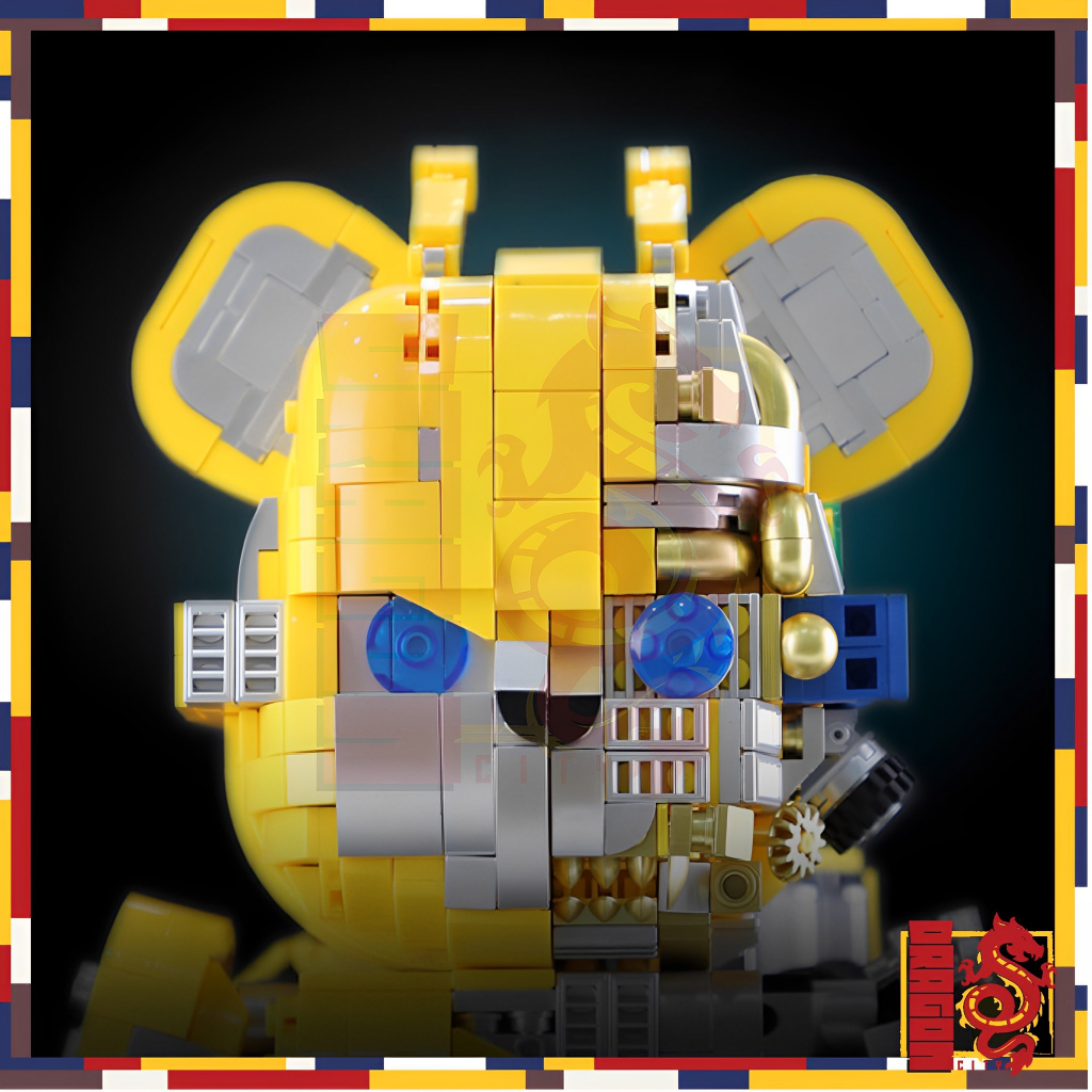 ตัวต่อ-wangao188005-bear-robot-แบบริค-โรบอร์ท-mechanical-violence-bear-robot-แบบริคครึ่งโรบอท-ขนาดเท่ากับ-400