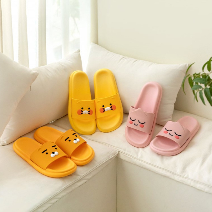 พร้อมส่ง-kakaofriends-face-slipper-รองเท้าเดินในบ้าน