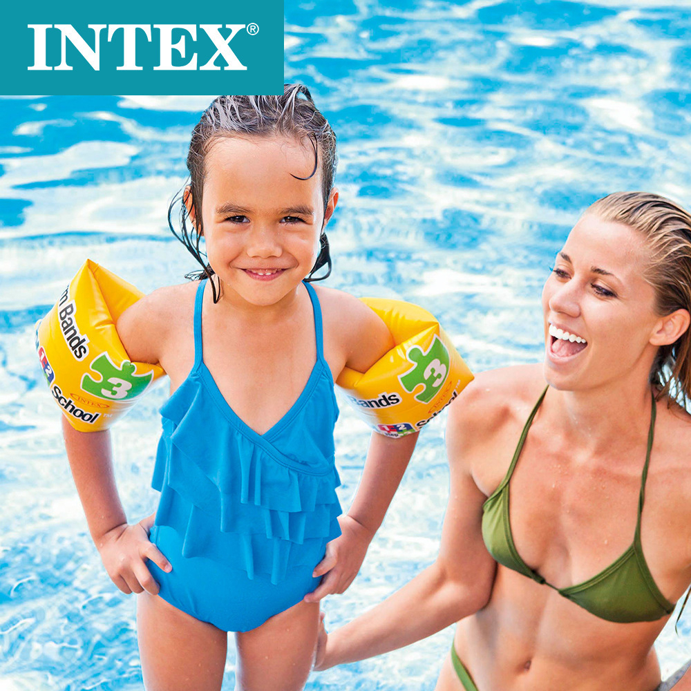 ภาพหน้าปกสินค้าINTEX ปลอกแขน ปลอกแขนว่ายน้ำ Pool School Step3 รุ่น 56643