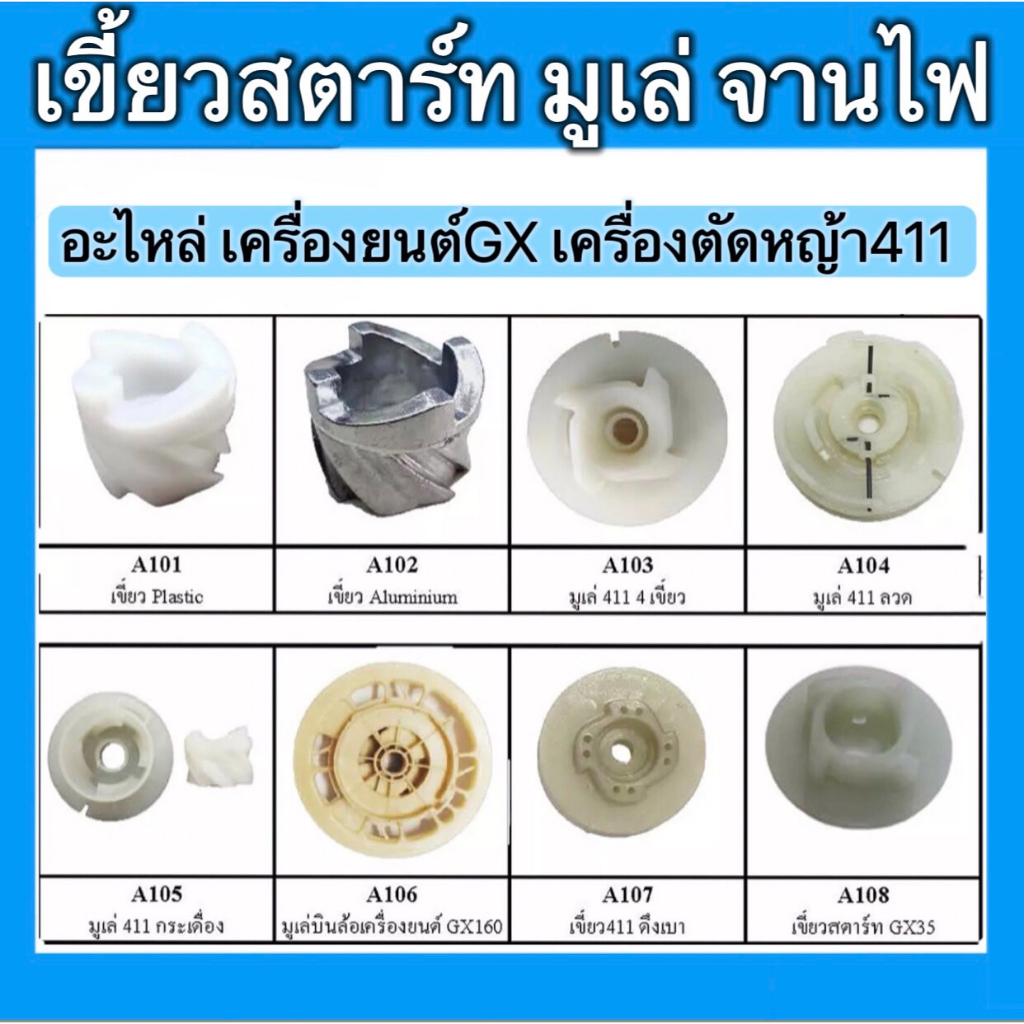 เขี้ยวสตาร์ท-มูเล่-อะไหล่เครื่องตัดหญ้า-nb-rbc-411-อะไหล่เครื่องยนต์-ชิ้นส่วนอะไหล่-ดูสินค้าดูรหัสก่อนสั่งซื้อนะคะ