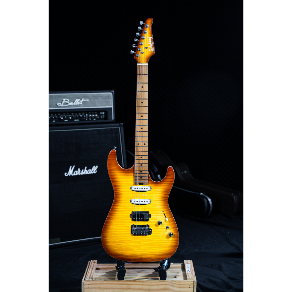 soloking-ms-1-super-stratocaster-quilted-electric-guitar-กีตาร์ไฟฟ้า-โซโลคิง-แถมฟรี-กระเป๋า-ปิ๊ก-สายสะพาย