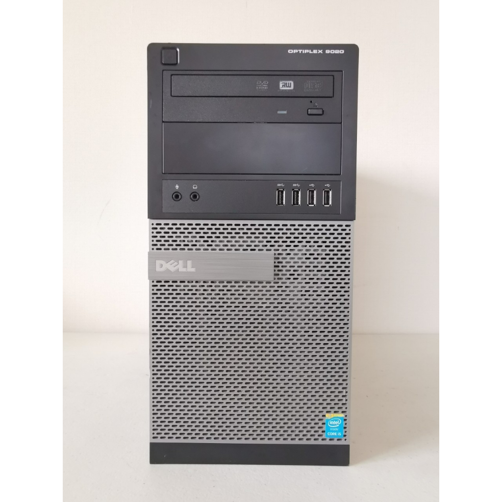 คอมมือสอง-ครบชุด-พร้อมจอ-19-นิ้ว-dell-optiplex-9020-mt-cpu-core-i5-4570-3-20-ghz-ลงวินโดว์แท้-พร้อมโปรแกรมพื้นฐาน