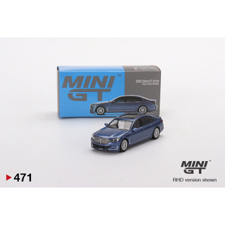 Mini GT No. 471-R BMW Alpina B7 xDrive Alpina Blue Metallic