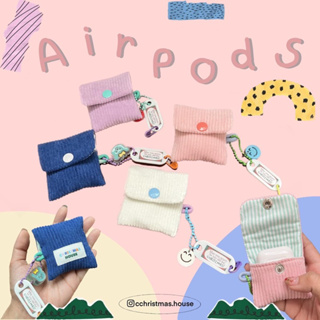 Airpods Fluffy กระเป๋าใส่หูฟัง airpods บุฟองน้ำกันกระแทก