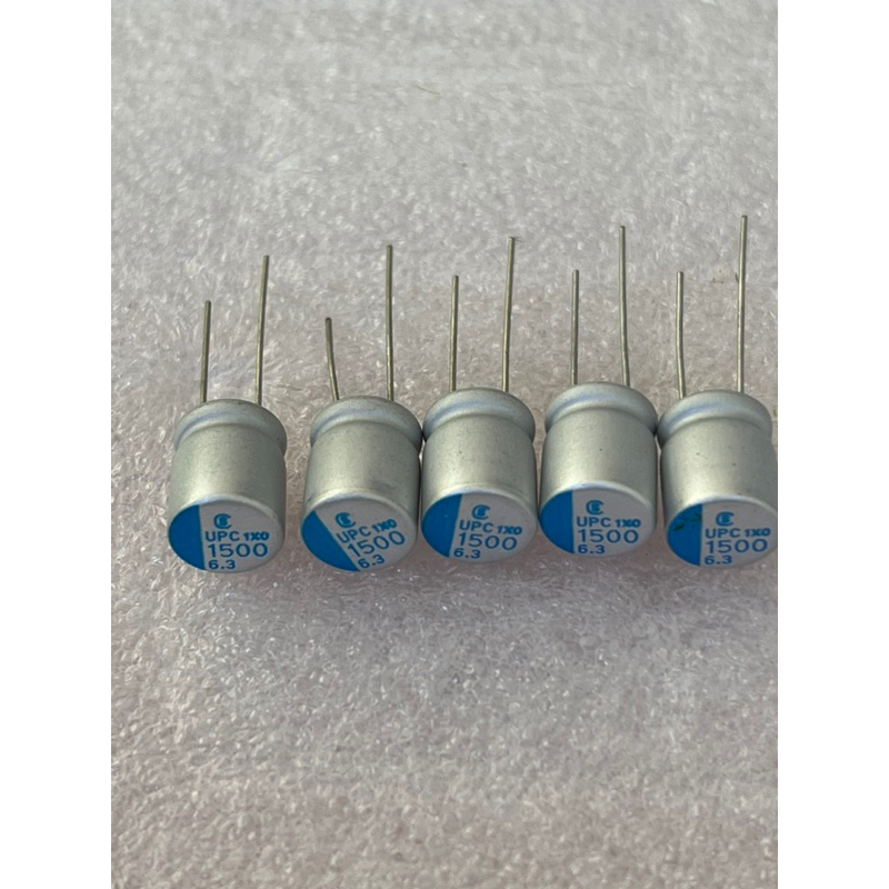 คาปาซิเตอร์-c1500uf-6-3v-c1500uf-6-3v-c1500uf-6-3v-capacitor-ขนาด10x12mm-10ชิ้น-แถบสีฟ้าของดี-c1500uf-6-3v-c1500uf