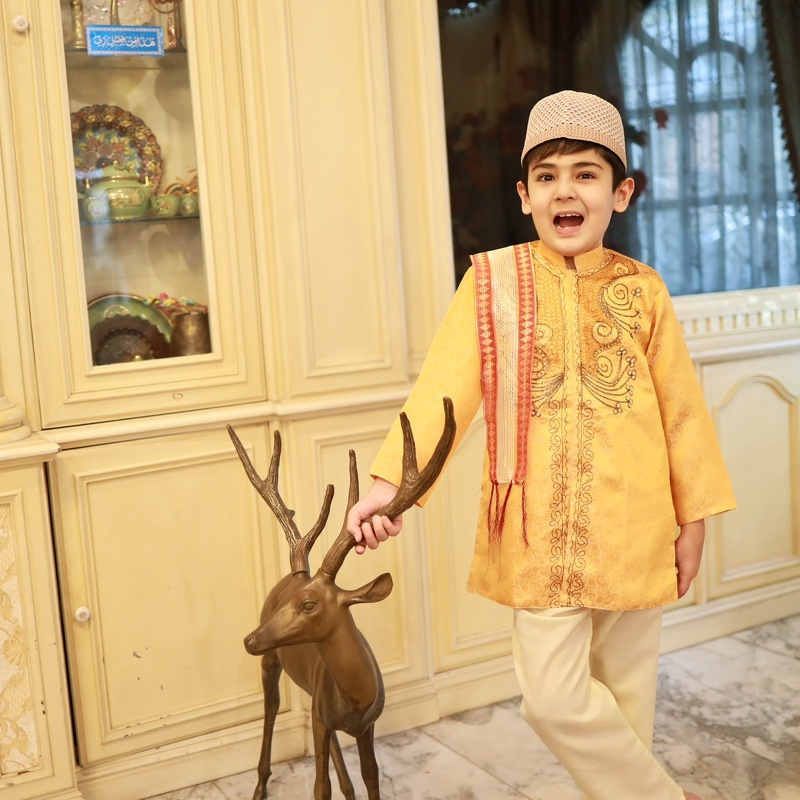 ภาพหน้าปกสินค้าโซเฟียชุดอินเดียเด็ก เป็นชุดเสื้อพร้อมกางเกง(ไม่รวมหมวก) นำเข้าจากประเทศอินเดียรุ่น BCA72 จากร้าน ooo71 บน Shopee